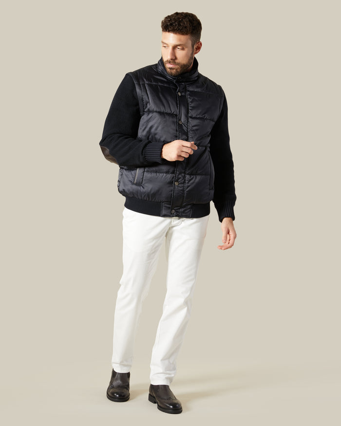Detachable Sleeves Puffer Jacket