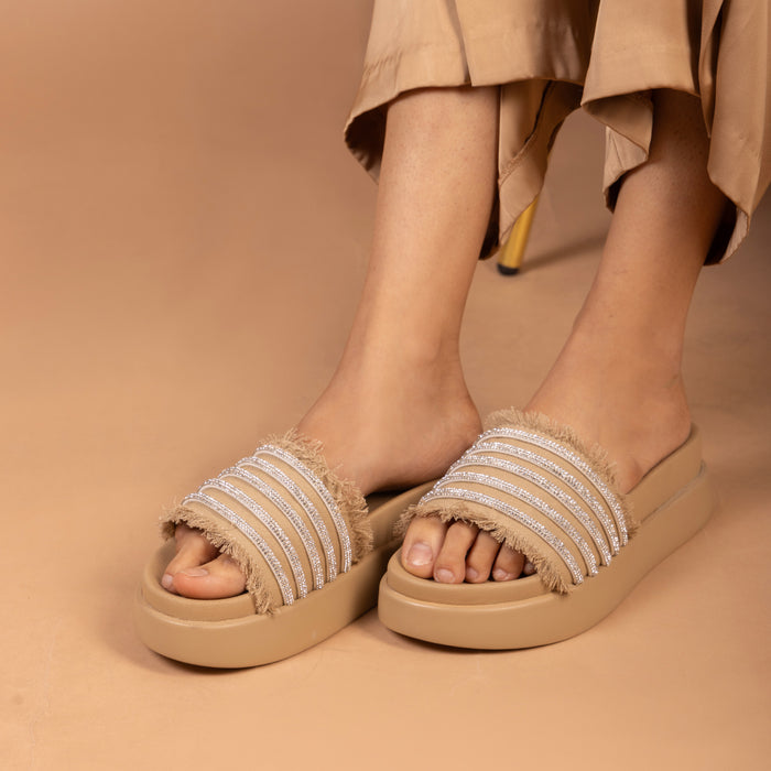 Diamond Laced Canvas Platform