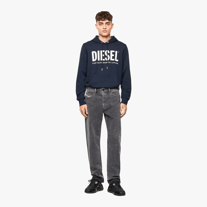 Diesel Mens D Macs Straight Leg Jean Charcoal | Diesel