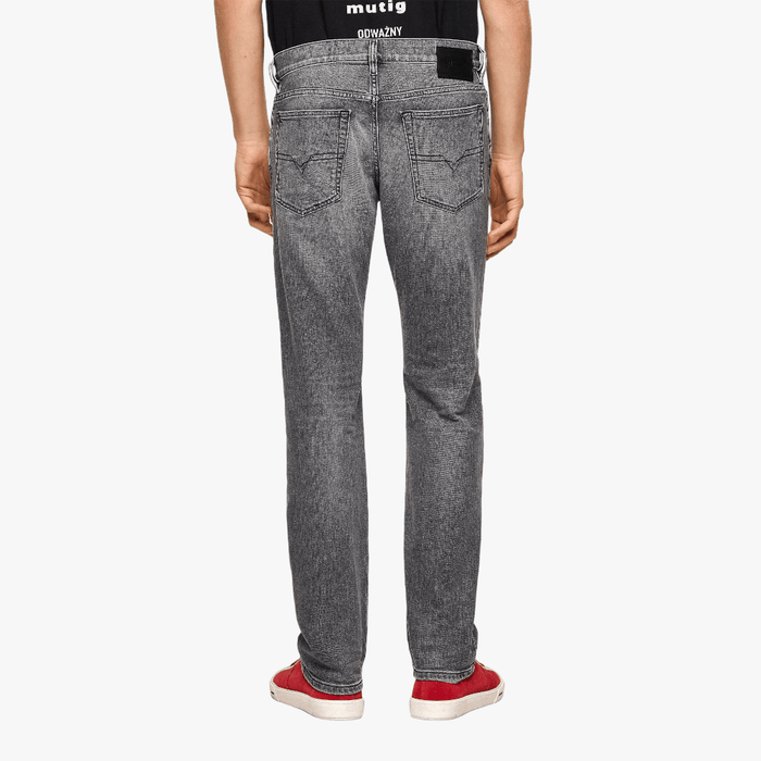 Diesel Mens D Mihtry Straight Leg Jean Dark Grey Diesel