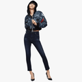 Diesel Womens Babhila High Waist Skinny Jean Blue Black Diesel