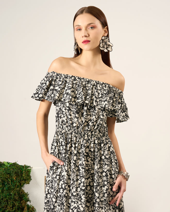 Ditsy Floral Maxi Dress