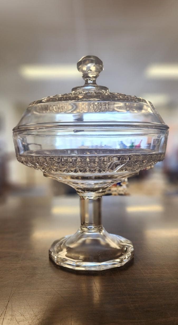 EAPG Compote With Lid