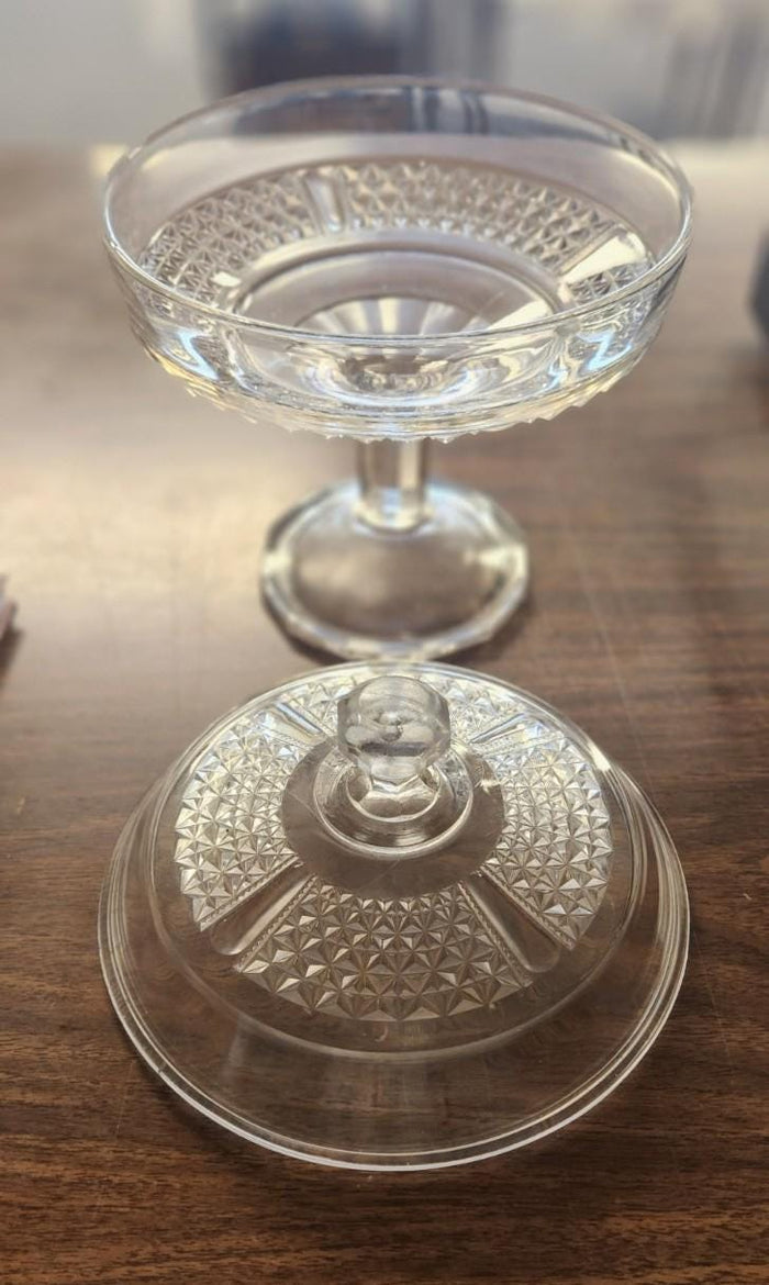 EAPG Compote With Lid