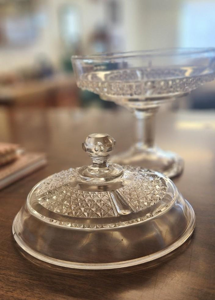 EAPG Compote With Lid
