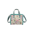Earth Squared Cream Jacobean Canvas Fringe Tote (CAN26TTCM)