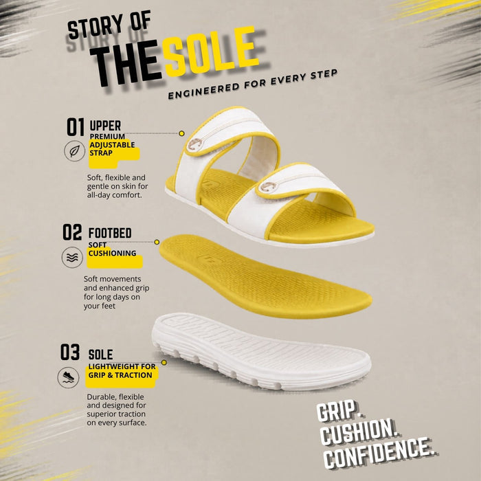 EaseGlide Beige Slides