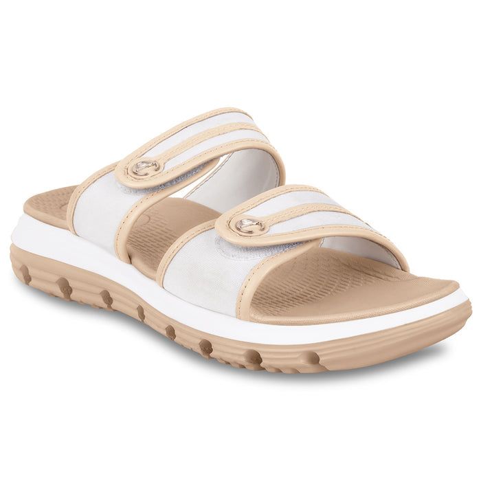 EaseGlide Beige Slides