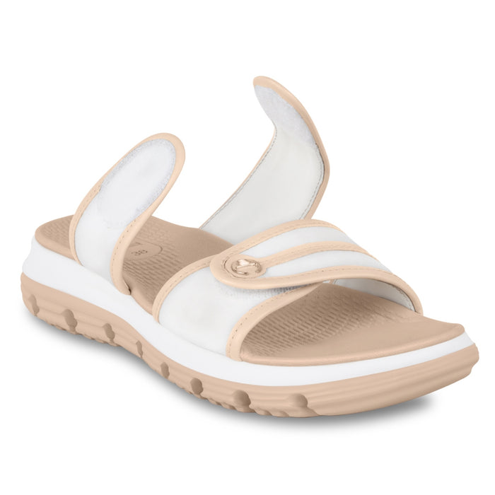 EaseGlide Beige Slides