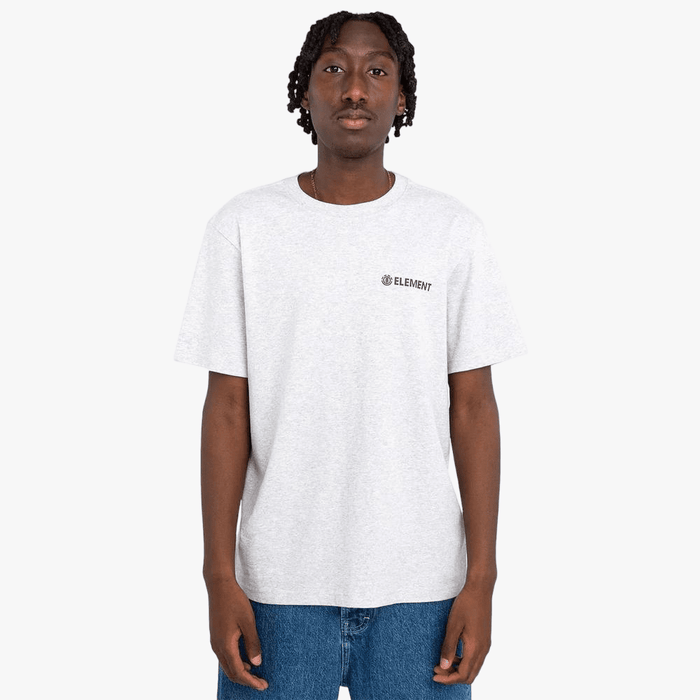 Element Mens Blazin Chest Short Sleeve Tee Mid Grey Heather | Element