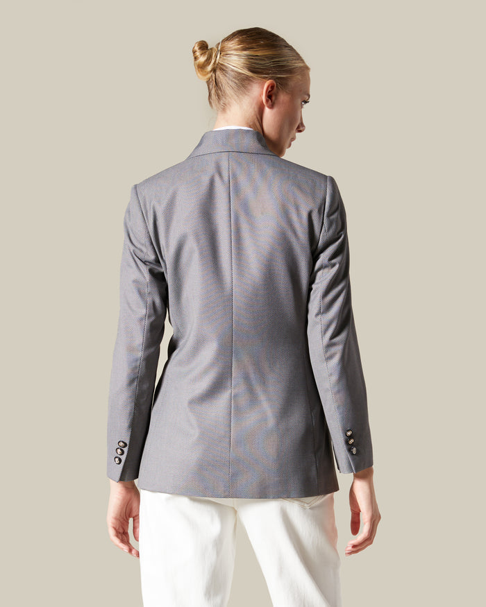 Emblem Patched Suit Jacket