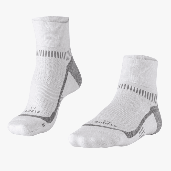 Falke Mens Stride Anklet Sock White Falke