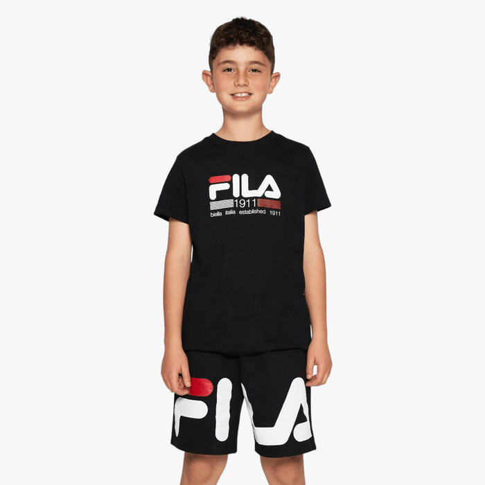 Fila Boys Lewis Short Sleeve Tee Black Fila