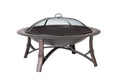 Fire Sense 60857 Roman Fire Pit, Brushed Bronze