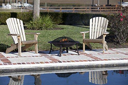 Fire Sense 60857 Roman Fire Pit, Brushed Bronze