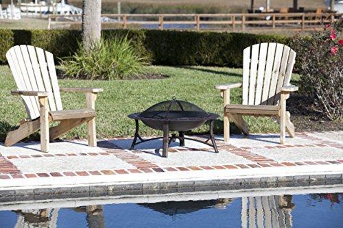 Fire Sense 60857 Roman Fire Pit, Brushed Bronze