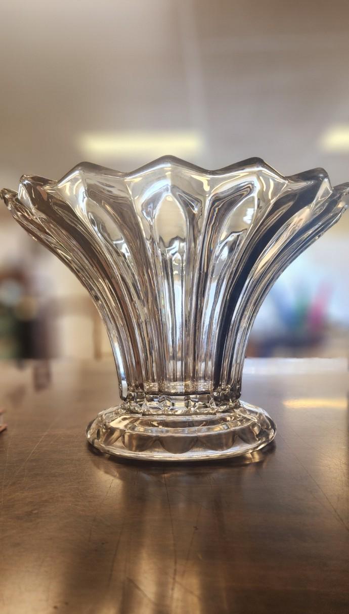 Flared Glass Vase Antique