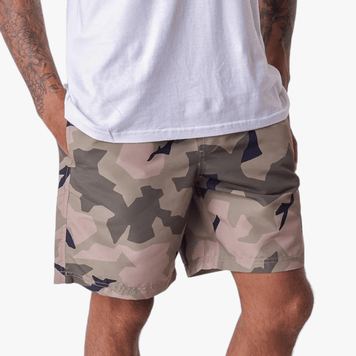 Fox Boys Bnkr Volley Shorts Olive Camo Fox