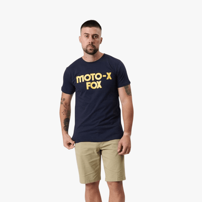 Fox Mens Moto X Short Sleeve Tee Navy | Fox
