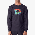 Fox Mens Mri Long Sleeve Tee Black Fox