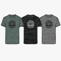 Fox Mens Next Level Short Sleeve Tee Heather Graphite | Fox