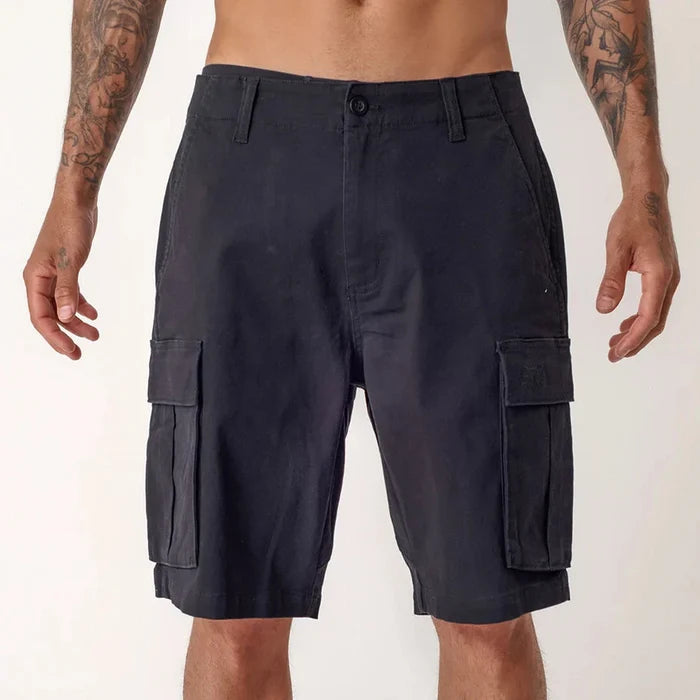 Fox Mens Slambozo 2.0 Cotton Canvas Walkshorts Black | Fox