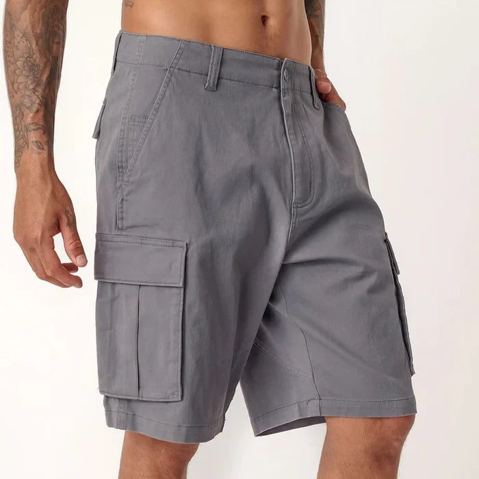 Fox Mens Slambozo 2.0 Cotton Canvas Walkshorts Pewter | Fox