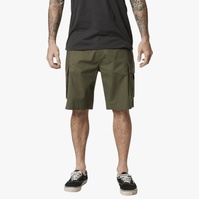 Fox Mens Slambozo Cargo Walkshort Olive Green Fox