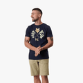 Fox Mens Victor Short Sleeve Tee Navy | Fox