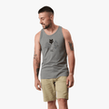 Fox Mens Victor Tank Heather Dirt Grey | Fox