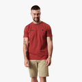 Fox Mens Wordmark Short Sleeve Tee Scarlett | Fox