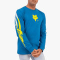 Fox Mens X Long Sleeve Tee Dark Slate | Fox