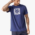 Fox Mens Zebra Head Short Sleeve Tee Deep Cobalt | Fox
