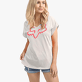 Fox Womens Boundary Short Sleeve Tee Bone | Fox