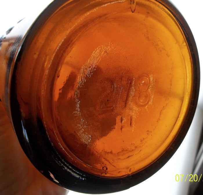 Franks Bros. Beer Bottle from San Francisco