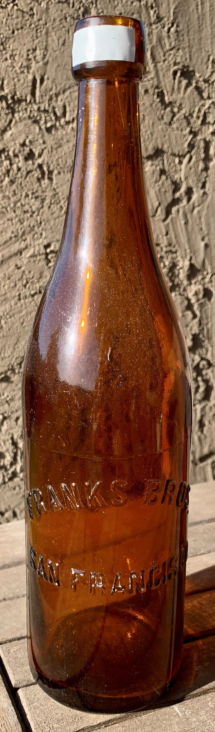 Franks Bros. Beer Bottle from San Francisco