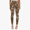 Freddy Wr.Up® Push Up 7/8 Trousers With High Waist Dark Camo | Freddy