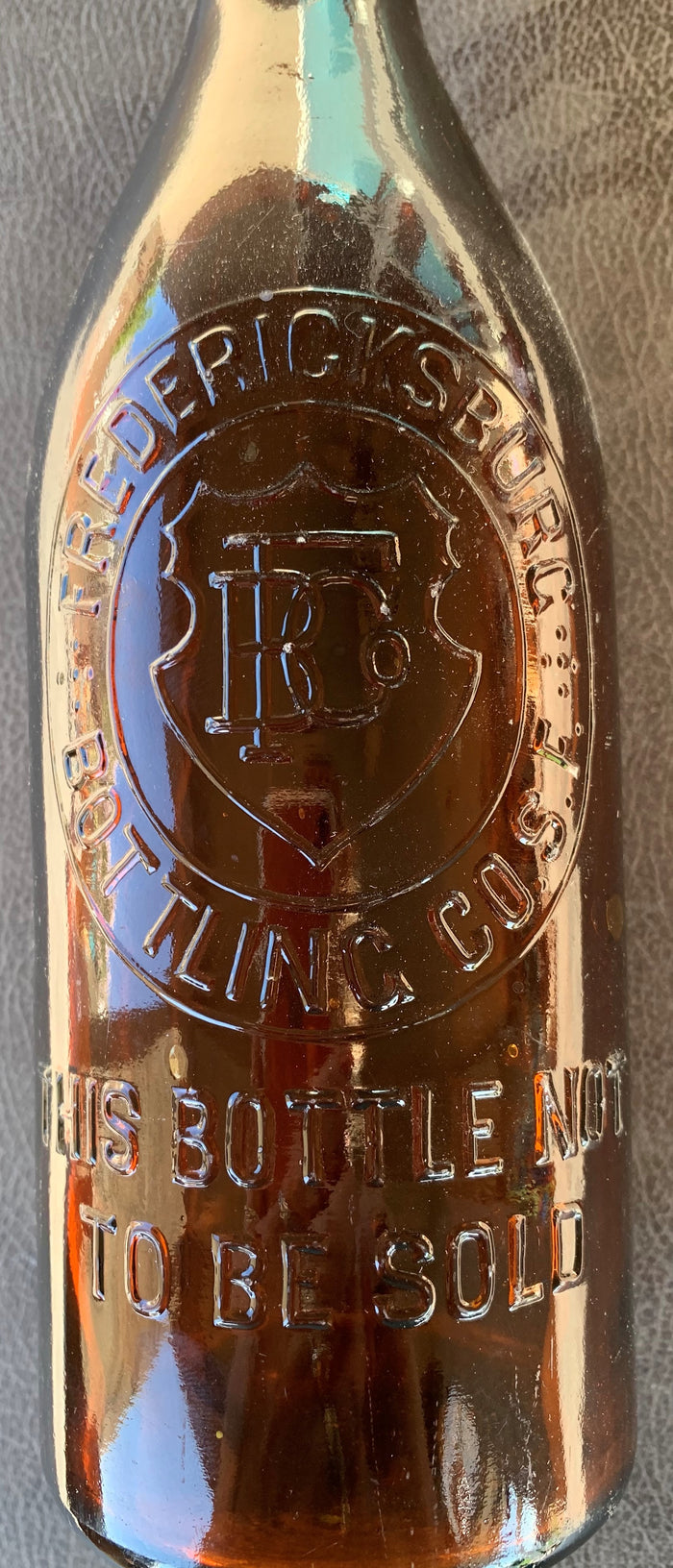 Fredericksburg Ale Bottle from San Francisco