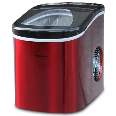Frigidaire 26 lb. Countertop Ice Maker EFIC117-SS, Black Stainless Steel