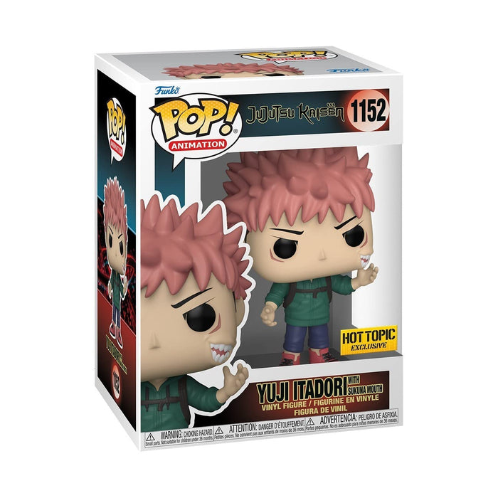 Funko Jujutsu Kaisen Pop Yuji with Sukuna Vinyl Figure 2022 HT Expo Exclusive w/ Protector
