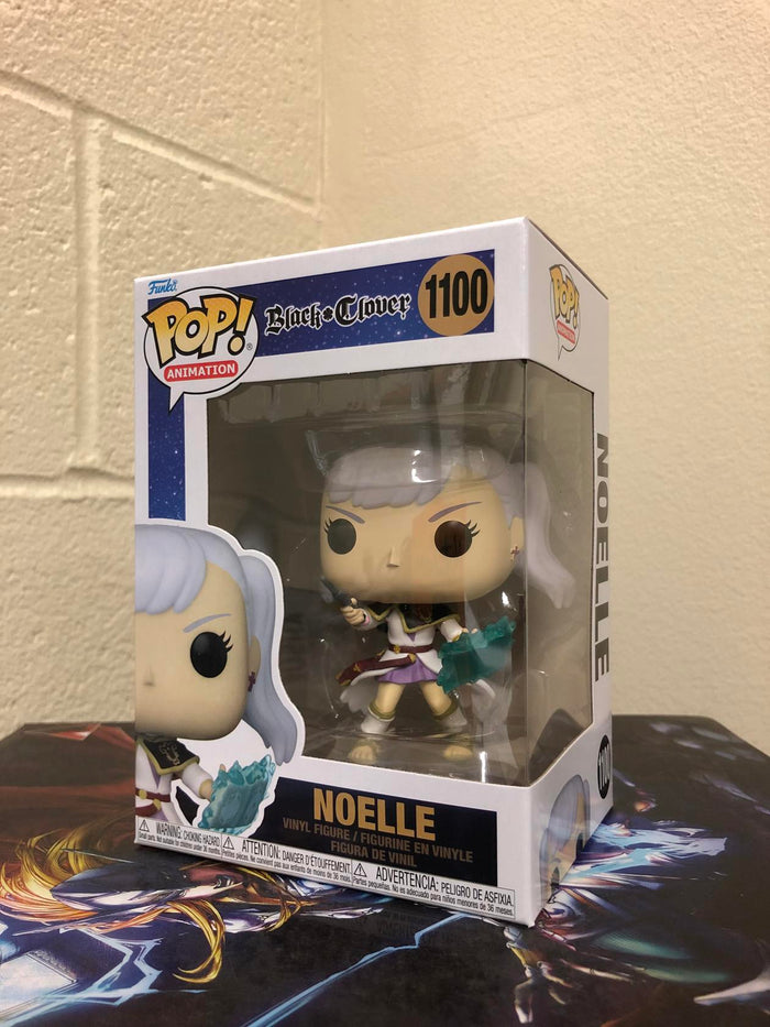 Funko POP! Animation: Black Clover NOELLE Figure #1100 w/ Protector