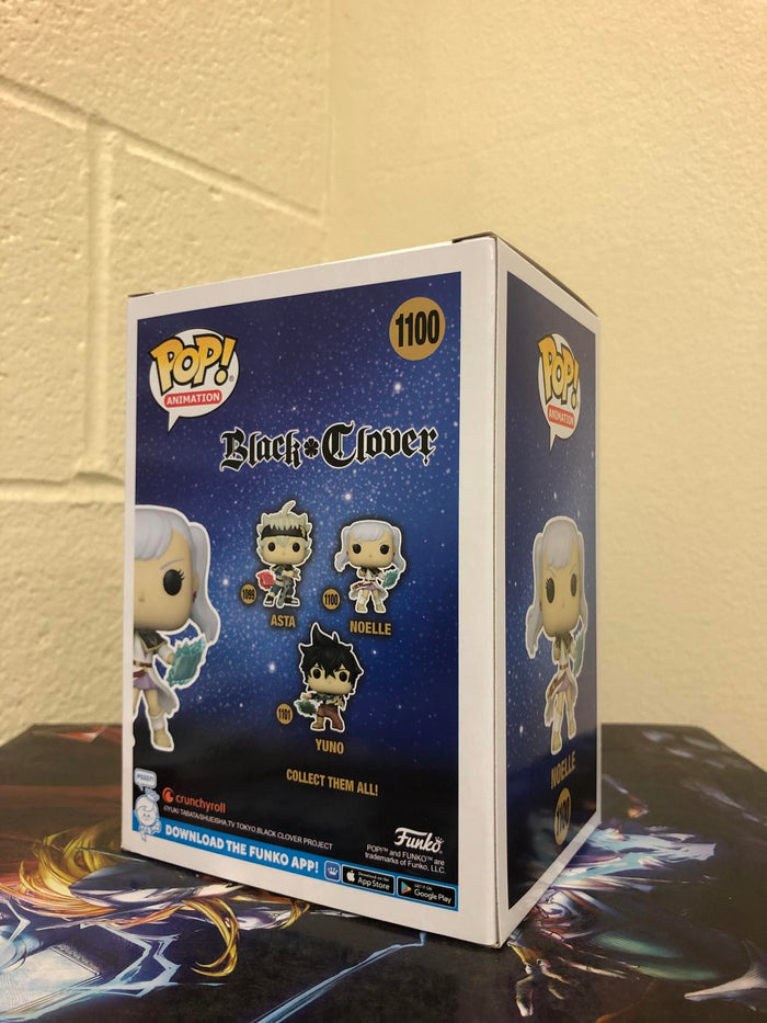 Funko POP! Animation: Black Clover NOELLE Figure #1100 w/ Protector