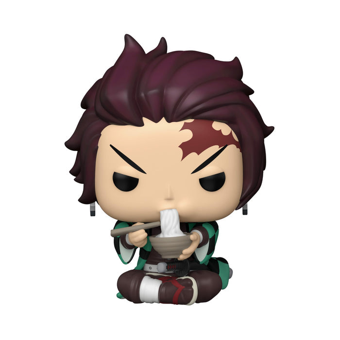 Funko Pop! Animation: Demon Slayer - Tanjiro with Noodles Figure w/ Protector