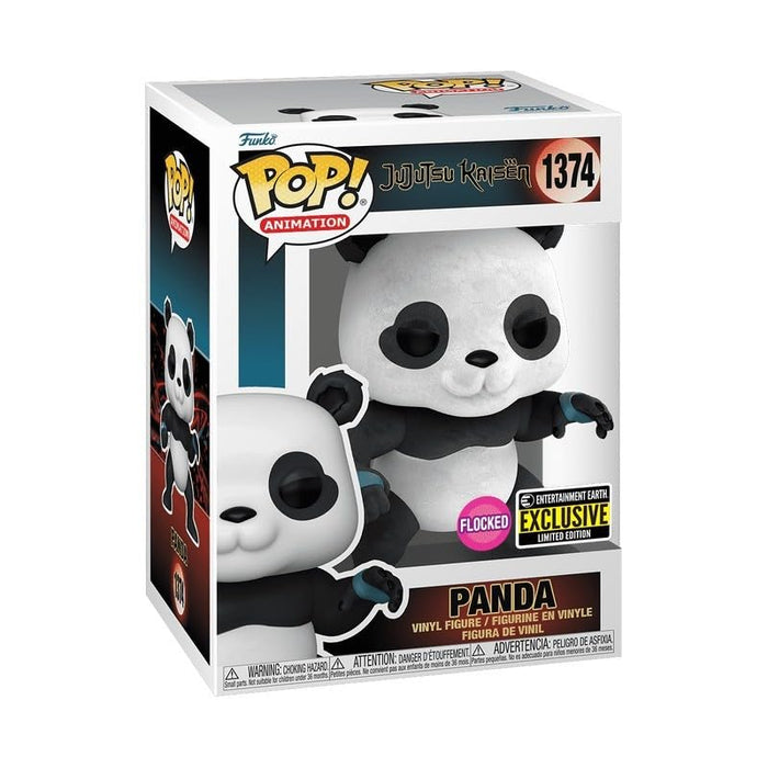 Funko Pop! Animation Jujutsu Kaisen - Panda (Flocked) Figure w/ Protector