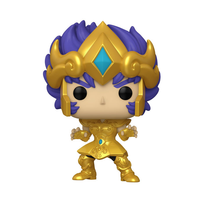 Funko! Pop Animation: Saint Seiya: Knights of The Zodiac - Leo Ikki w/ Protector