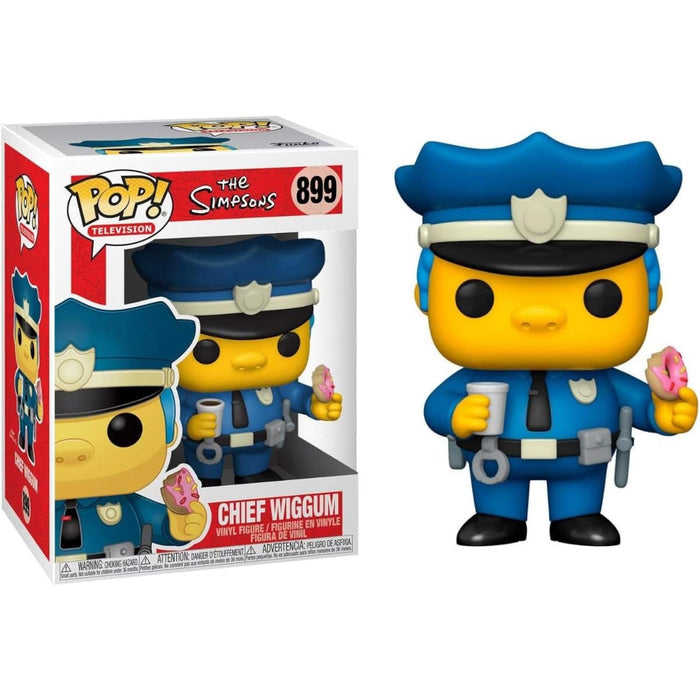 Funko Pop! Animation: Simpsons - Chief Wiggum Figure w/ Protector