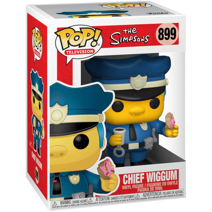 Funko Pop! Animation: Simpsons - Chief Wiggum Figure w/ Protector