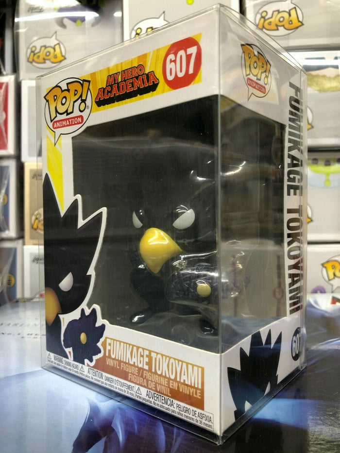 Funko POP! Anime: My Hero Academia FUMIKAGE TOKOYAMI Figure #607 w/ Protector