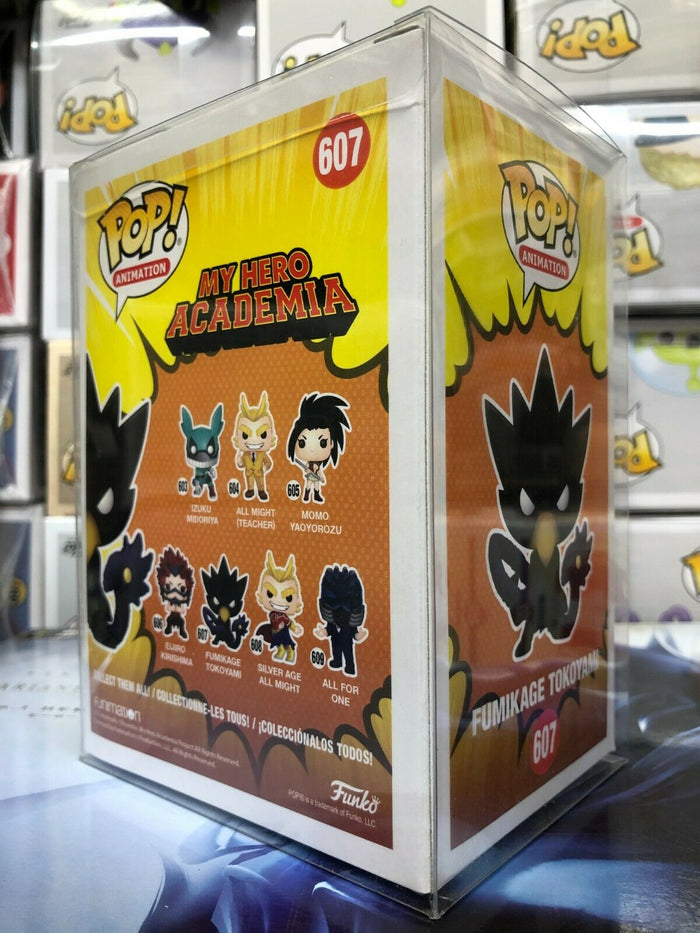 Funko POP! Anime: My Hero Academia FUMIKAGE TOKOYAMI Figure #607 w/ Protector