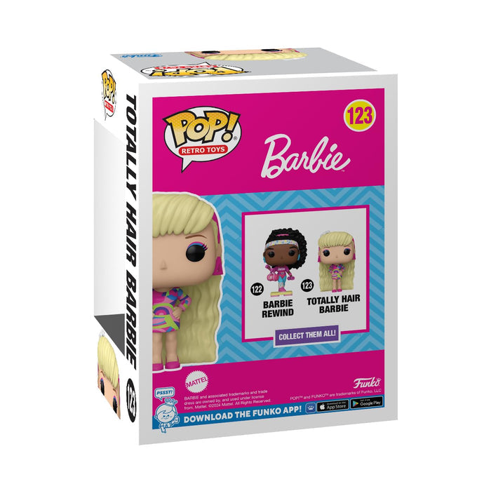 Funko Pop Barbie 65th Anniversary - Totally Hair Barbie Figure w/ Protector